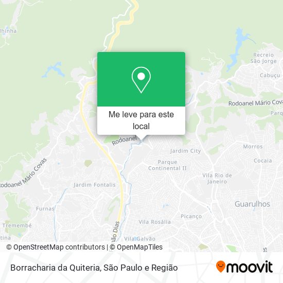 Borracharia da Quiteria mapa