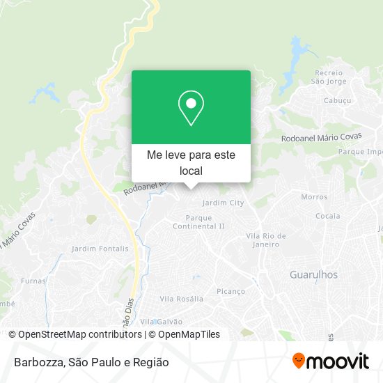 Barbozza mapa