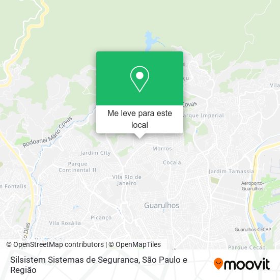 Silsistem Sistemas de Seguranca mapa