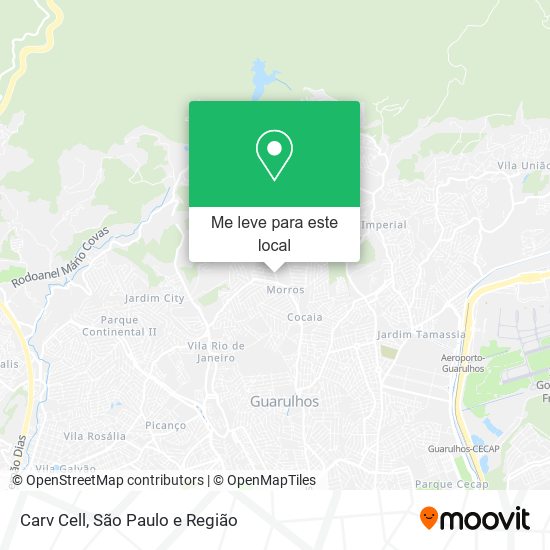 Carv Cell mapa