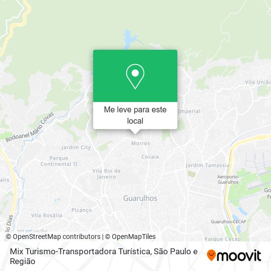 Mix Turismo-Transportadora Turística mapa