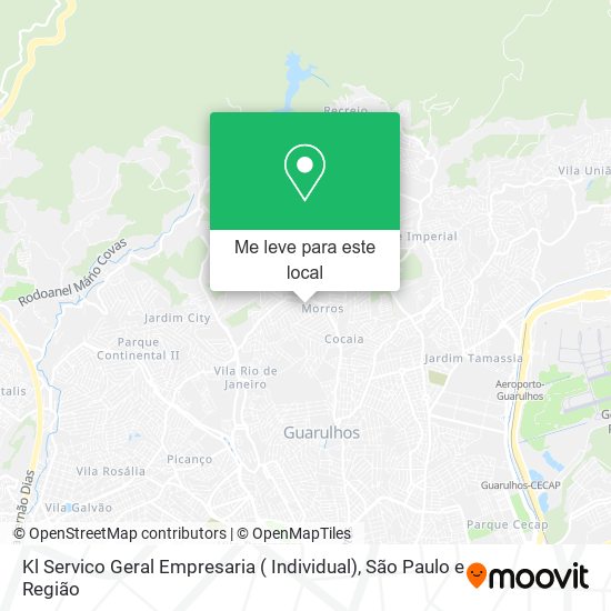 Kl Servico Geral Empresaria ( Individual) mapa