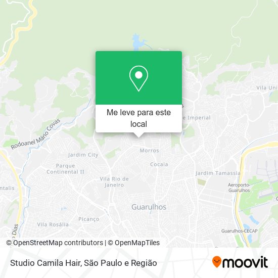 Studio Camila Hair mapa