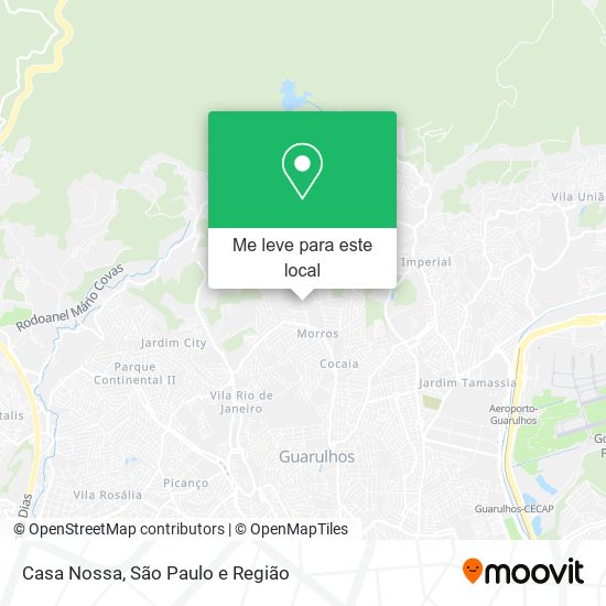 Casa Nossa mapa