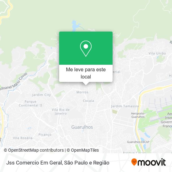 Jss Comercio Em Geral mapa