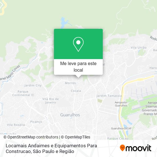 Locamais Andaimes e Equipamentos Para Construcao mapa