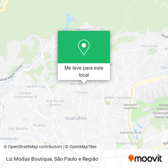 Liz Modas Boutique mapa