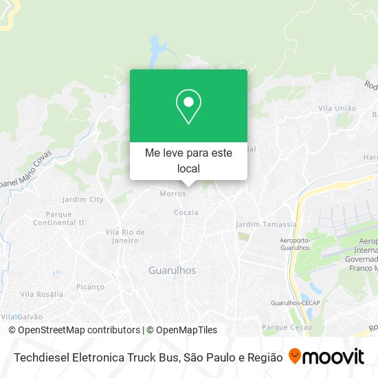 Techdiesel Eletronica Truck Bus mapa