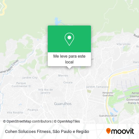 Cohen Solucoes Fitness mapa