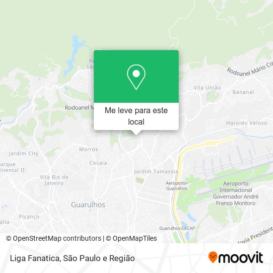 Liga Fanatica mapa
