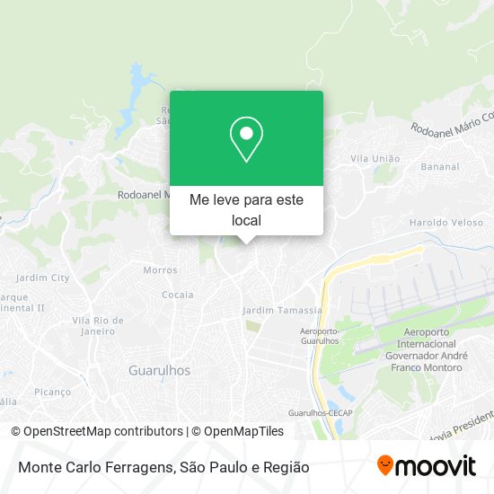 Monte Carlo Ferragens mapa