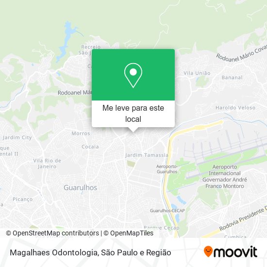 Magalhaes Odontologia mapa