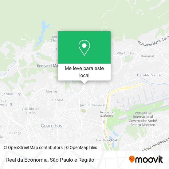 Real da Economia mapa