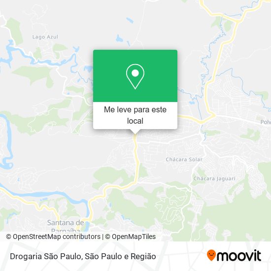 Drogaria São Paulo mapa