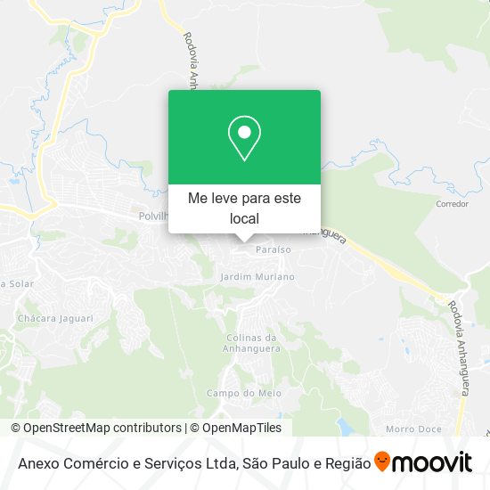Anexo Comércio e Serviços Ltda mapa