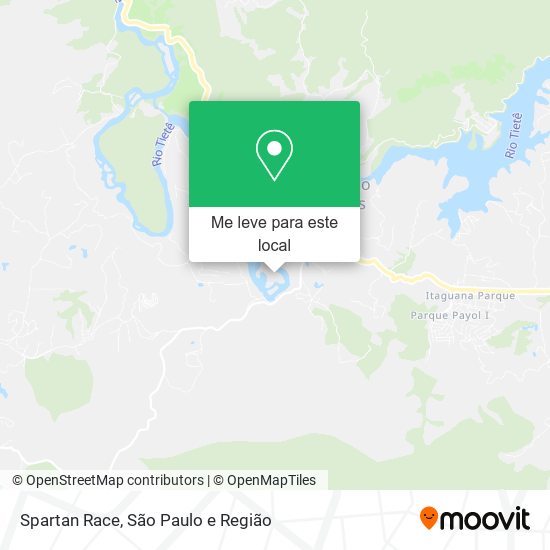 Spartan Race mapa