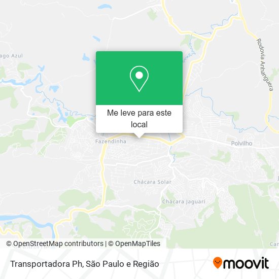Transportadora Ph mapa