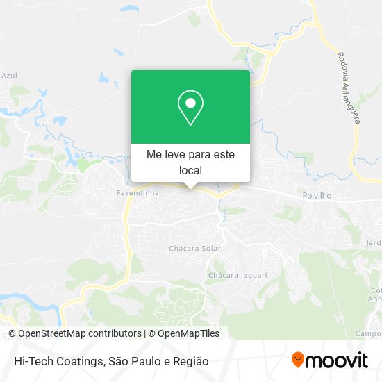 Hi-Tech Coatings mapa