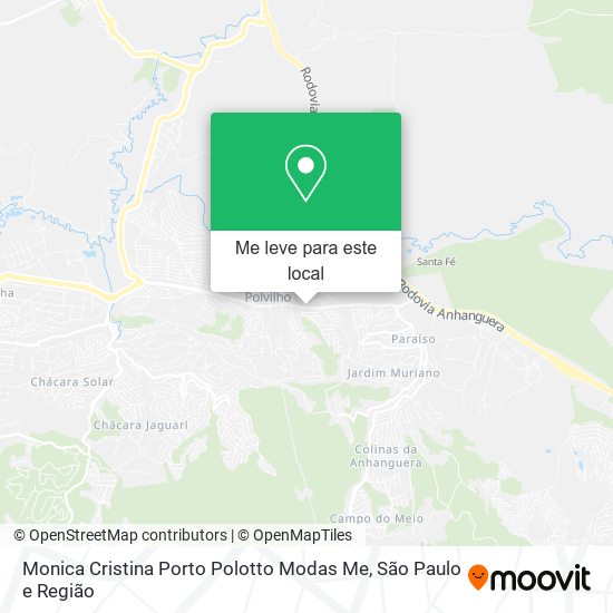 Monica Cristina Porto Polotto Modas Me mapa