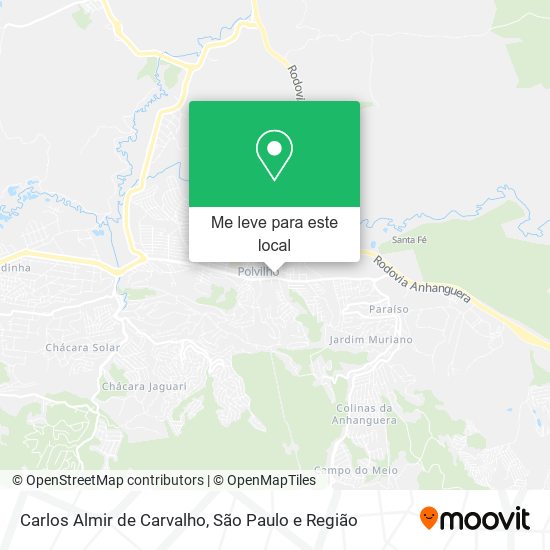 Carlos Almir de Carvalho mapa
