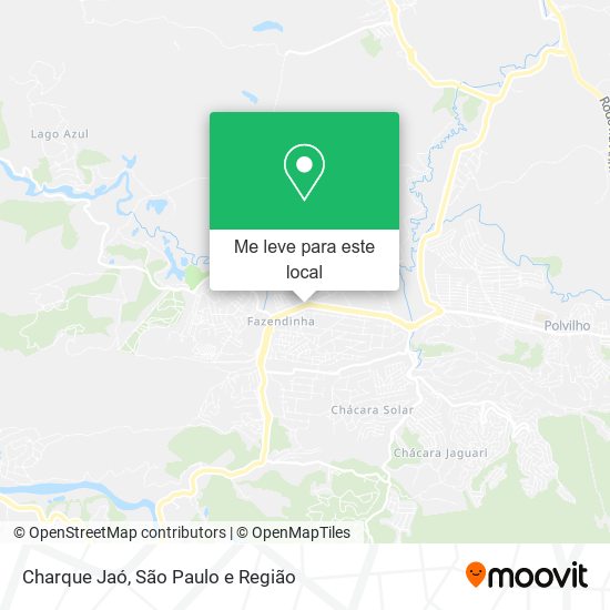 Charque Jaó mapa