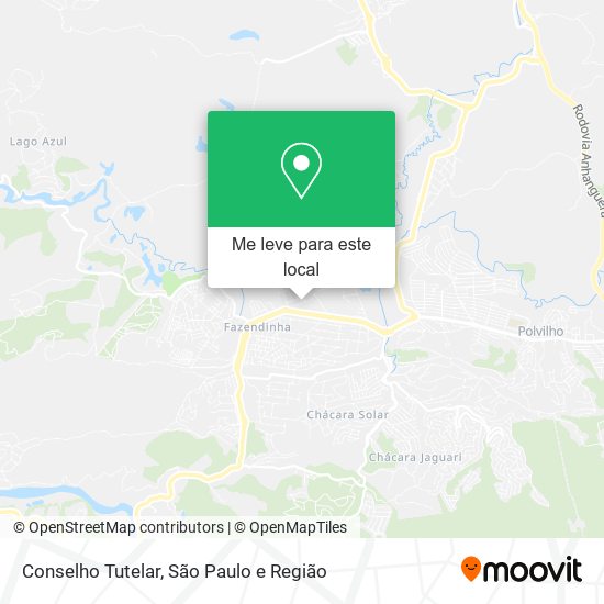 Conselho Tutelar mapa
