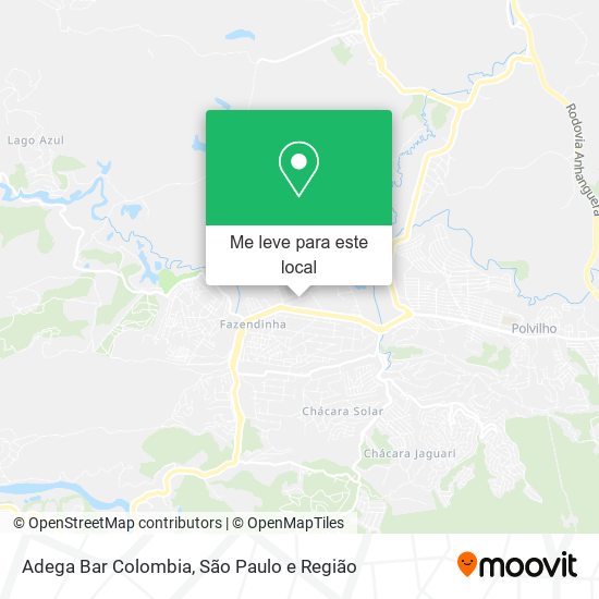 Adega Bar Colombia mapa