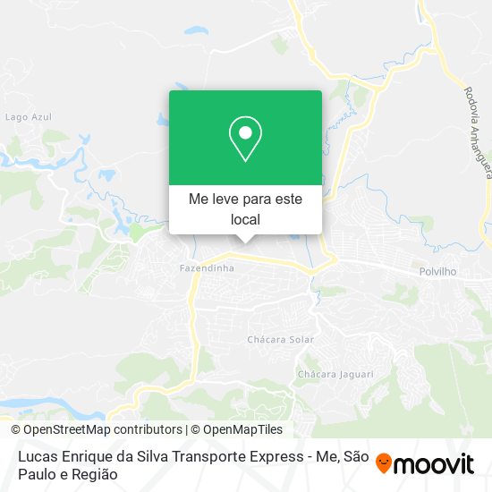 Lucas Enrique da Silva Transporte Express - Me mapa