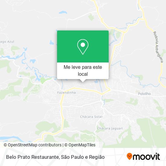 Belo Prato Restaurante mapa