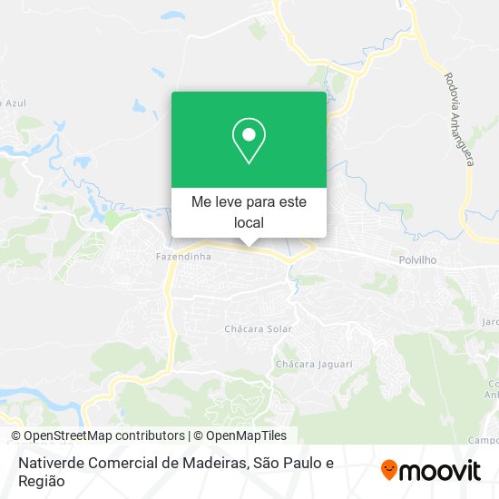 Nativerde Comercial de Madeiras mapa