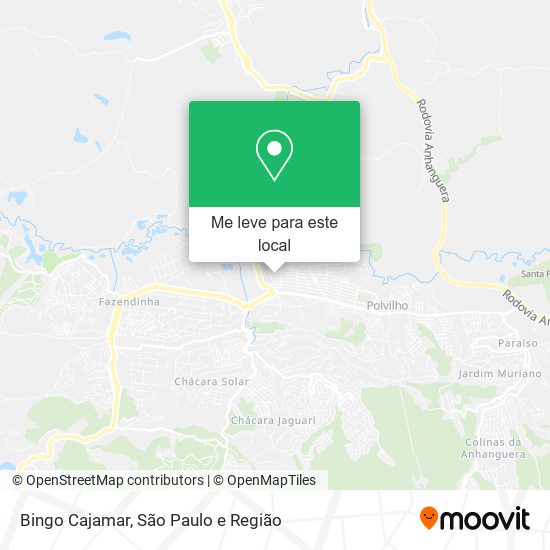 Bingo Cajamar mapa