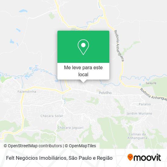 Felt Negócios Imobiliários mapa