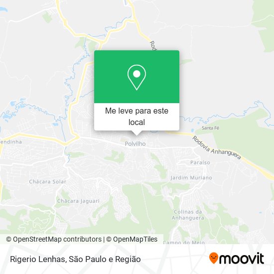 Rigerio Lenhas mapa