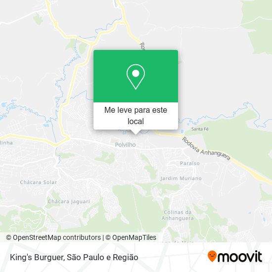 King's Burguer mapa