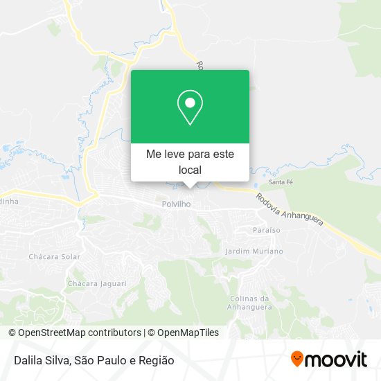 Dalila Silva mapa