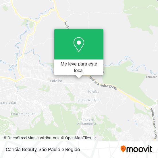 Carícia Beauty mapa