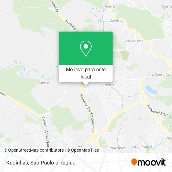 Kapinhas mapa