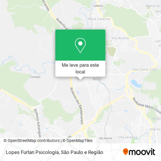 Lopes Furlan Psicologia mapa