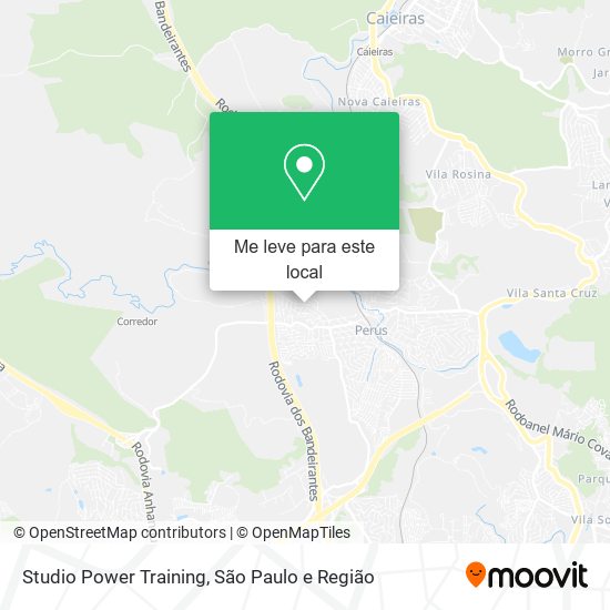 Studio Power Training mapa