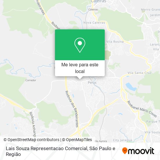 Lais Souza Representacao Comercial mapa