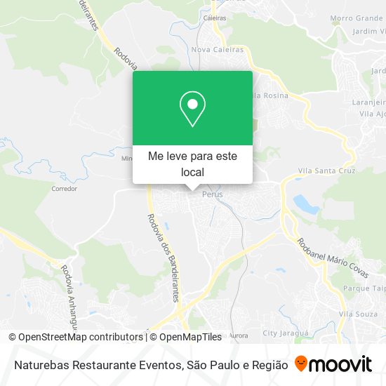 Naturebas Restaurante Eventos mapa