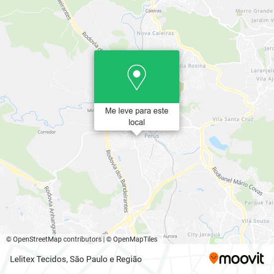 Lelitex Tecidos mapa