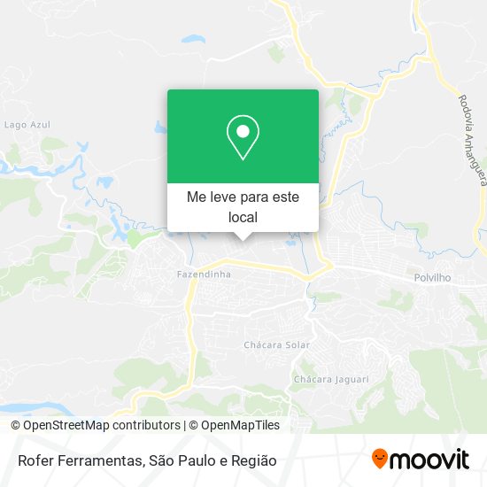 Rofer Ferramentas mapa