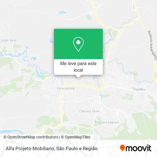 Alfa Projeto Mobiliario mapa
