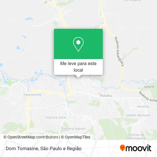Dom Tomasine mapa