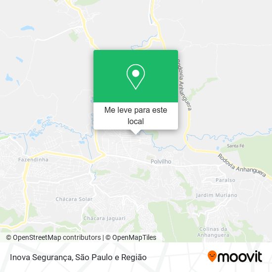 Inova Segurança mapa