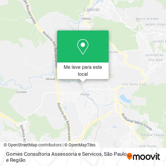 Gomes Consultoria Assessoria e Servicos mapa