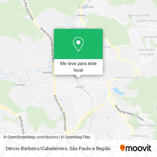 Dércio Barbeiro/Cabeleireiro mapa