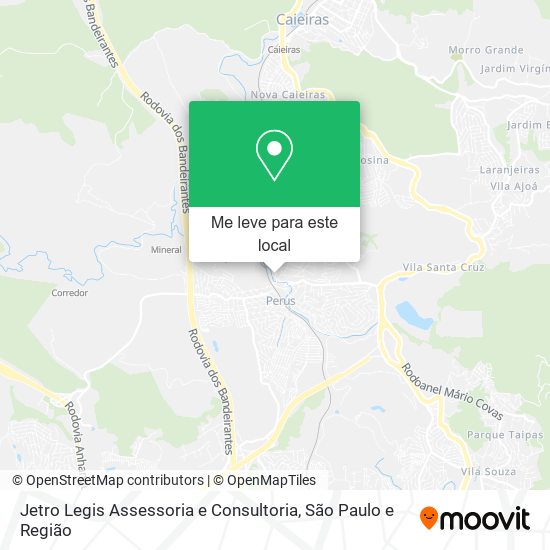 Jetro Legis Assessoria e Consultoria mapa