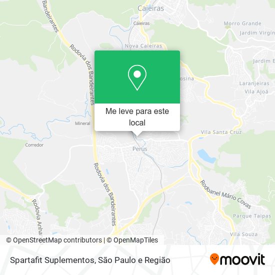 Spartafit Suplementos mapa